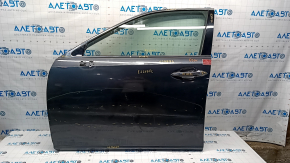 Дверь в сборе передняя левая Lexus ES350 07-12 графит 1G0, keyless, вмятина