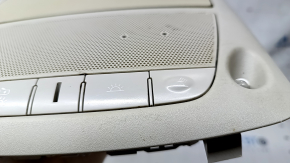 Плафон освещения передний Nissan Altima 13-18 без люка, серый, тип 1, сломано крепление, царапины