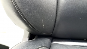 Водительское сидение Ford Edge 15- с airbag, электро, подогрев, кожа черная, Titanium, ржавое снизу, царапина, под чистку