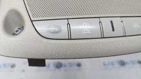 Плафон освещения передний Nissan Altima 13-18 без люка, серый, тип 1, царапины