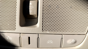 Плафон освітлення передній Infiniti Q50 14- під люк, сірий, надлом кріплень, подряпини