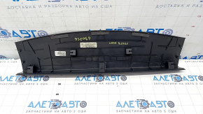 Обшивка дверей багажника верх центр Ford Edge 15- чорна, побілів пластик