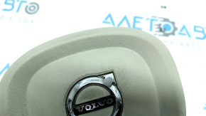 Подушка безопасности airbag в руль водительская Volvo XC90 16-22 серая, царапины