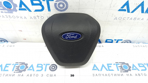 Подушка безпеки airbag у кермо водійська Ford Edge 19- чорна, іржавий піропатрон