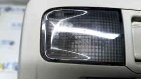 Плафон освітлення передній Subaru Legacy 15-19 сірий під люк, подряпини