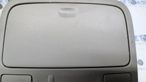 Плафон освещения передний с управлением люком Subaru b9 Tribeca серый под люк, сломано крепление, царапины, вмятины