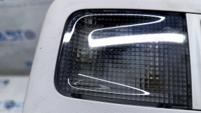 Плафон освещения передний Subaru Forester 14-18 SJ под люк, под камеру, серый, царапины