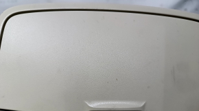 Плафон освітлення передній Hyundai Sonata 15-17 беж без люка, подряпини