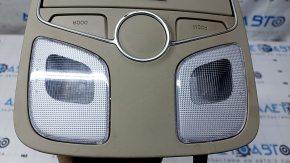 Плафон освещения передний Kia Sorento 10-15 беж без люка, царапины