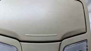 Плафон освещения передний Kia Optima 11-15 беж без люка, тип-2 царапины