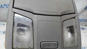 Плафон освітлення передній Kia Optima 11-15 сірий, без люка, подряпини