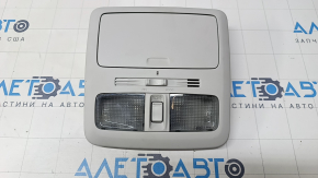 Плафон освещения передний Subaru Forester 14-18 SJ под люк, серый, царапины