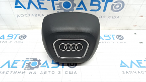 Подушка безпеки airbag в кермо водійська Audi Q7 16- чорна, потертий хром