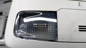 Плафон освітлення передній Subaru Outback 15-19 сірий без люка, подряпини
