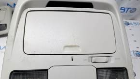Плафон освітлення передній Subaru Outback 15-19 сірий без люка, подряпини