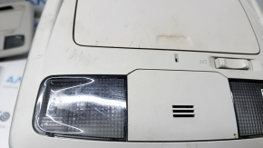 Плафон освещения передний Subaru Outback 15-19 серый без люка, царапина