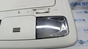 Плафон освещения передний Subaru Outback 15-19 серый без люка, царапина
