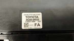 Engine stop and start module Toyota Rav4 19-