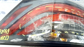 Ліхтар зовнішній крило правий Lexus CT200h 11-13 дорест, розбите скло