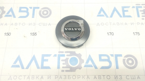 Центральный колпачок на диск Volvo XC90 16-22  63.5мм, тёмно серый