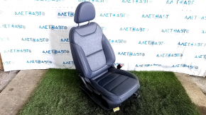 Пассажирское сидение Chevrolet Bolt EUV 22-23 с airbag, механическое, подогрев, вентиляция, кожа темно-синяя