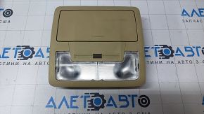 Плафон освещения передний Toyota Camry v55 15-17 usa без люка бежевый, царапины