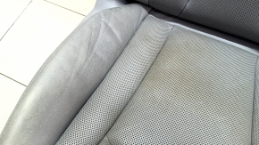 Пассажирское сидение Audi Q7 16- кожа серая, c airbag, подогрев, обдув, электро, примята кожа, под чистку