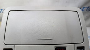 Плафон освещения передний Toyota Avalon 13-18 серый, под люк, SOS, царапины