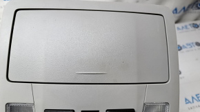Плафон освещения передний Toyota Avalon 13-18 серый без люка, царапины