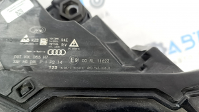 Фара передня права в зборі Audi Q7 16-19 Xenon, пісок, тріщина