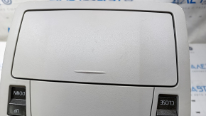 Плафон освещения передний Toyota Avalon 13-18 серый под люк, царапины