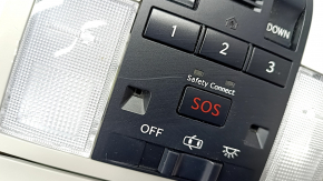 Плафон освещения передний Lexus CT200h 11-17 серый под люк, с homelink, царапины