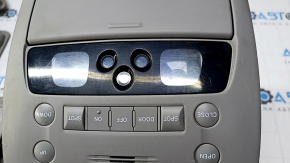 Плафон освещения передний Lexus GS300 GS430 06 серый, под люк без Lexus link, царапины, сломано крепление