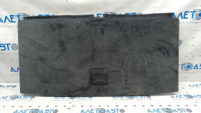 Підлога багажника Audi Q7 16-19 темно-сірий, під хімчистку, дефект ворсу
