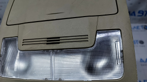 Плафон переднього освітлення Toyota Camry v50 12-14 usa без люка бежевий, подряпини