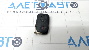 Ключ smart key Lexus CT200h 11-17 3 кнопки, тычки, полез хром