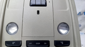 Плафон освещения передний Cadillac ATS 13- серый, царапины, надрывы