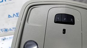 Плафон освещения передний Cadillac ATS 13- серый, вмятины