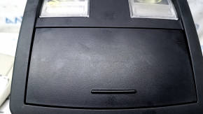 Плафон освещения передний Dodge Challenger 09- черный без люка, царапины, сломано крепление