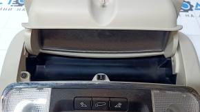 Плафон освещения передний Dodge Durango 11- под люк, под электро багажн, серый, Citadel, царапины
