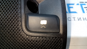 Плафон освещения передний Mercedes CLA 14-19 черный, без люка, царапины, вздулась краска, потертости