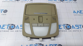 Плафон освещения передний Suzuki Kizashi 10-15 бежевый, без люка, царапины