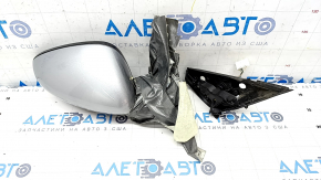 Дзеркало бічне праве Honda Accord 18-22 7 пінів BSM, срібло, зламане кріплення