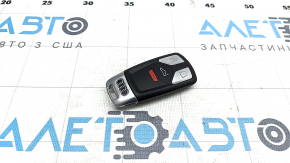 Ключ Audi Q5 80A 18-24 keyless, 4 кнопки, тип 1, потерт, тычки