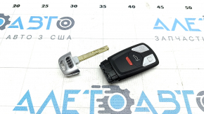 Ключ Audi Q5 80A 18-24 keyless, 4 кнопки, тип 1, потерт, тычки