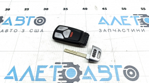 Ключ Audi Q5 80A 18- keyless, 4 кнопки, тип 2, потерт, тички