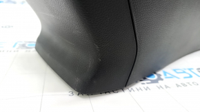 Консоль центральна підлокітник Honda Accord 18-22 чорна шкіра, під повітропровід, подряпини