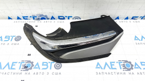 Заглушка глушника права Honda Accord 18-22 EXL, touring з хромом, подряпини