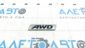 Эмблема надпись AWD двери багажника Hyundai Tucson 16-18 тип 2