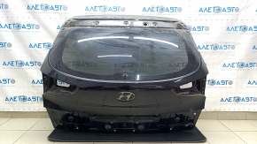 Двері багажника голі зі склом Hyundai Tucson 16-18 чорний NKA